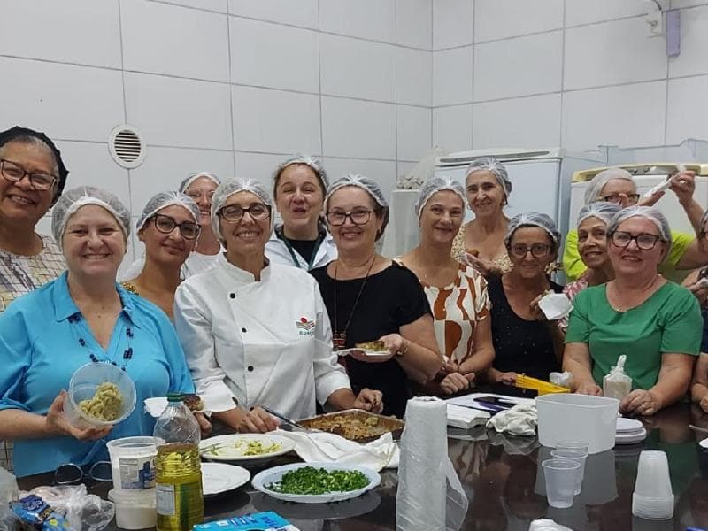 Oficina de Biomassa de Banana promove saúde e troca de experiências