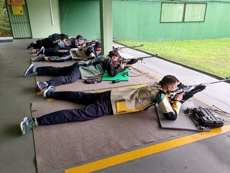 CAJ/Secel é campeão da 3ª etapa do Estadual de Carabina Apoiada