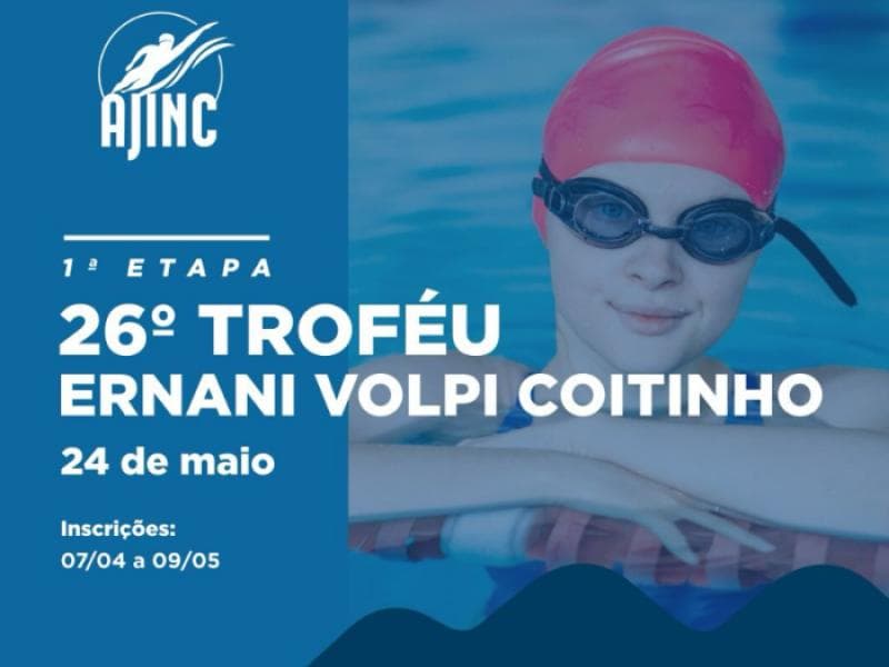 Finalizada a 1ª etapa do 26º Troféu Ernani Volpi Coitinho de Natação
