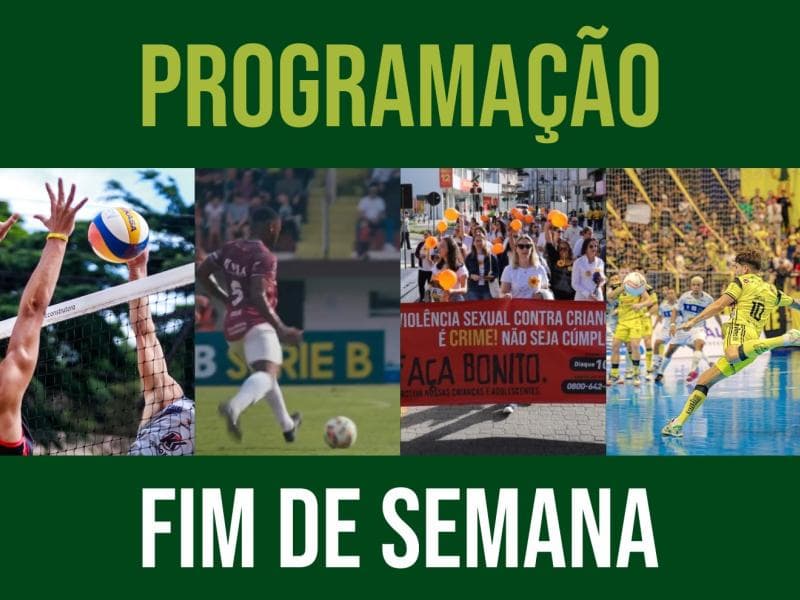 Confira a agenda de fim de semana em Jaraguá do Sul