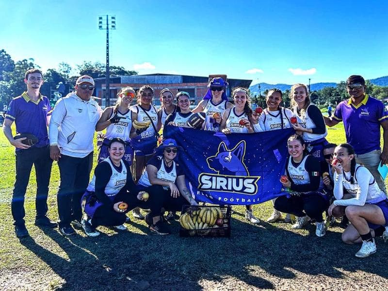 Sirius disputará a fase final do Campeonato Brasileiro de Flag Football