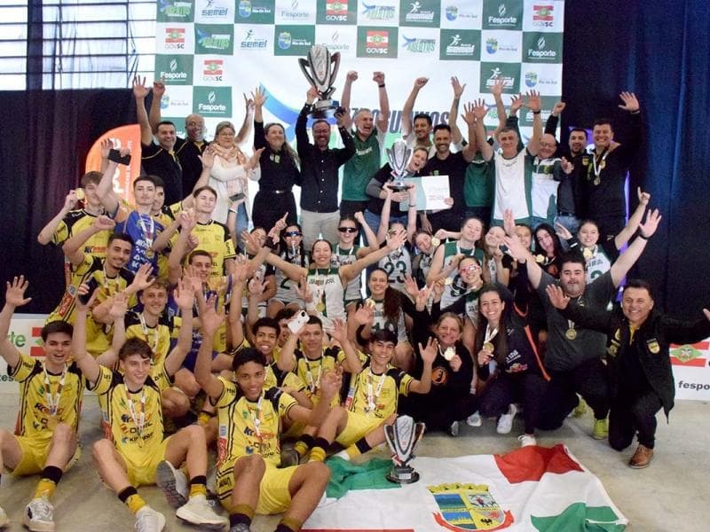Jaraguá do Sul conquista título geral nos Joguinhos Abertos